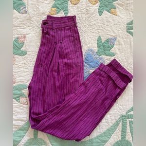 Vintage funky colorful pants 90s 80s retro western